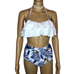 Suvimuga Tropical Bikini Swim Suit